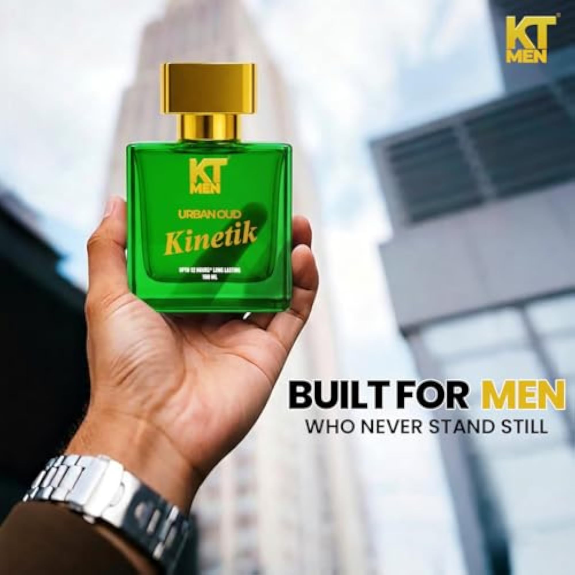 Urban Oud Perfume, 100ml, Fresh Citrus & Woody Notes